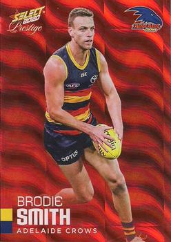 2020 Select Footy Stars Prestige - Red Parallel #10 Brodie Smith Front